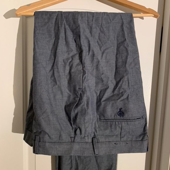 Slate Blue Dress Pants - Picture 1 of 2